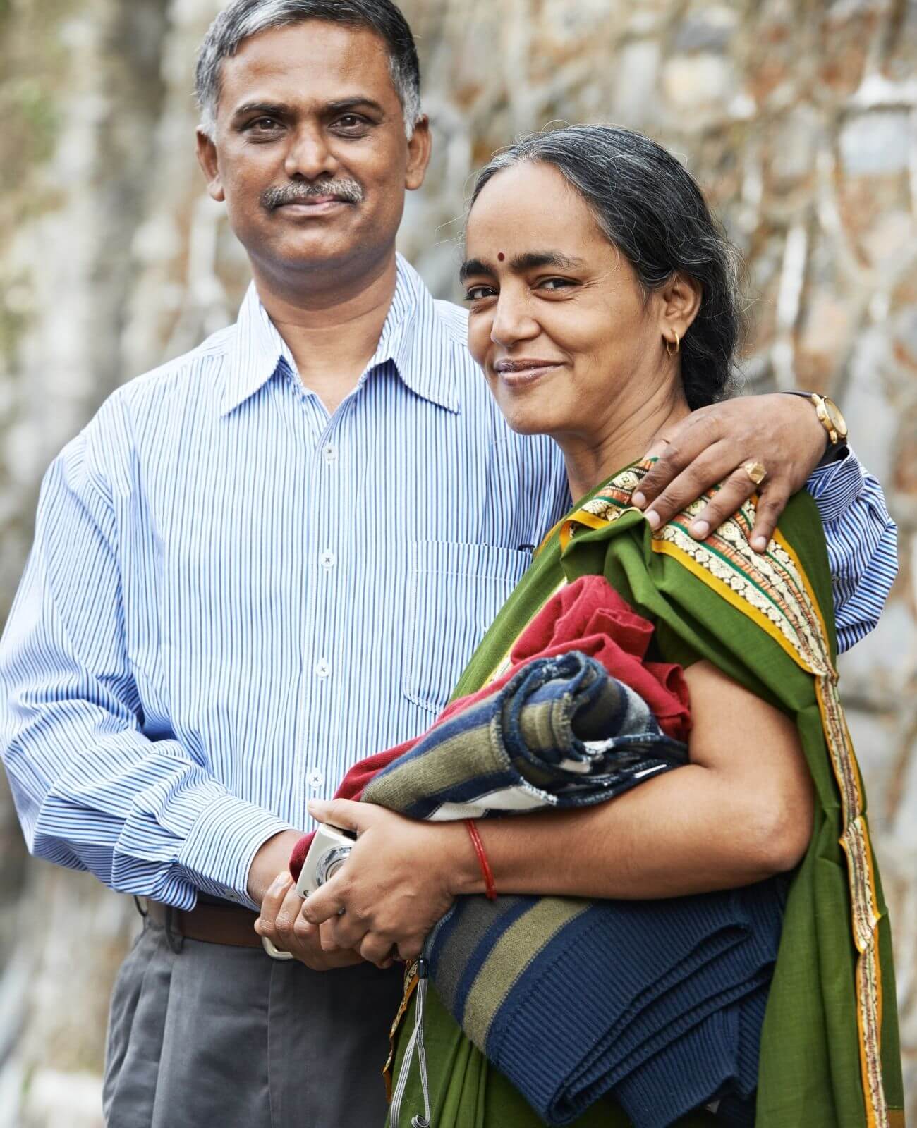 Indian couple potrait